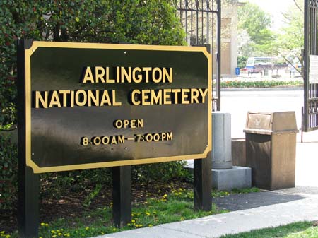 arlington 1 military cemetary