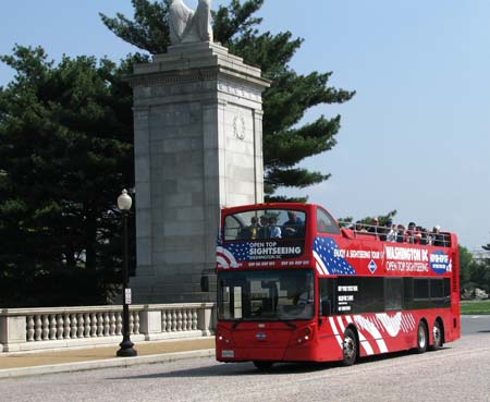 belated bus tour - I was walking already