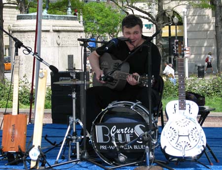 great - guitar drum cymbal harmonica